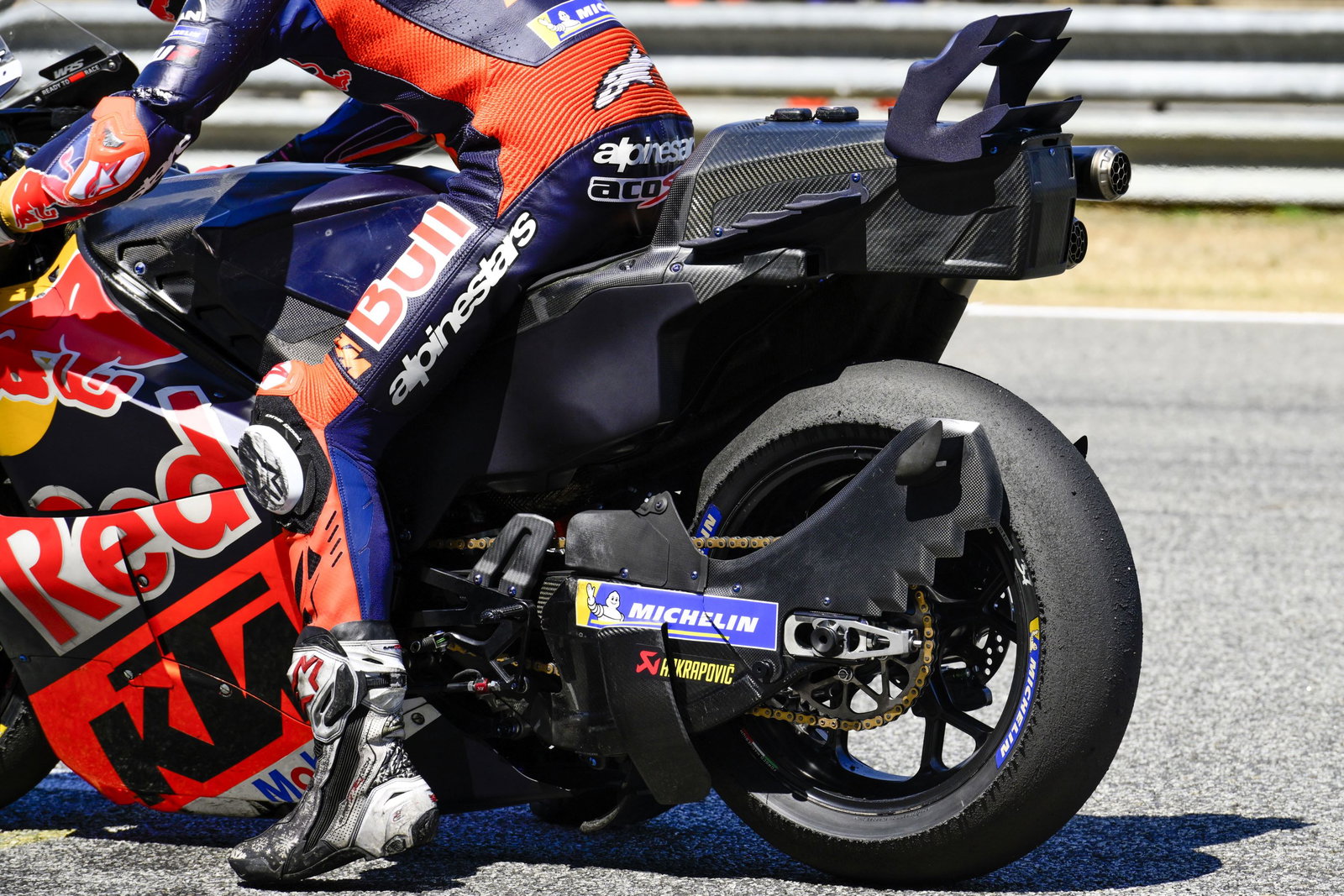 KTM practice start, Buriram MotoGP Test
